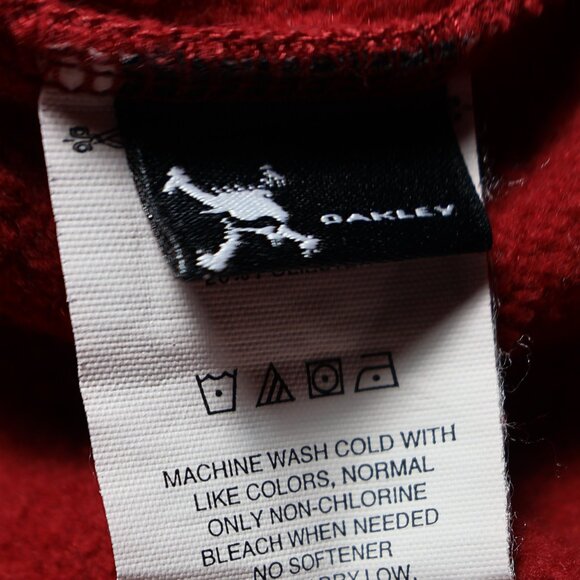 Vintage Oakley Full Zip Jacket – Red (Men’s L) - Picture 7 of 10